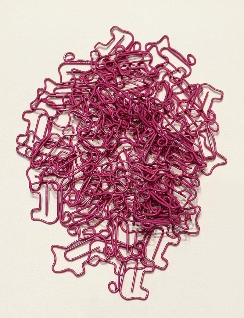 Daxtril Cute Paper Clips, 60 PCS Pig Shaped Paper Clips Animal Bookmarks Clips, Assorted Colors, Fun Office Gifts for Women Men Coworkers Teachers Students Girls Boys, Pig Gifts Christmas Gifts - Image 5